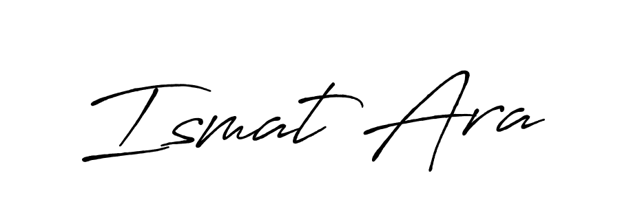 You can use this online signature creator to create a handwritten signature for the name Ismat Ara. This is the best online autograph maker. Ismat Ara signature style 7 images and pictures png