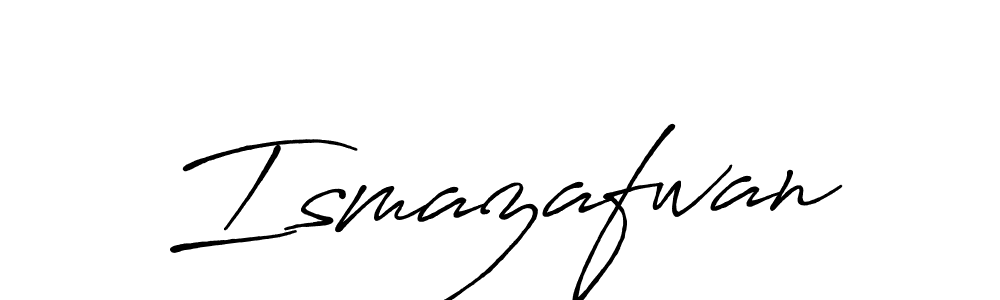 Make a short Ismazafwan signature style. Manage your documents anywhere anytime using Antro_Vectra_Bolder. Create and add eSignatures, submit forms, share and send files easily. Ismazafwan signature style 7 images and pictures png