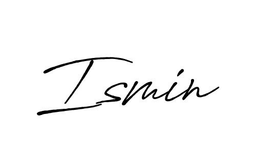 How to Draw Ismin signature style? Antro_Vectra_Bolder is a latest design signature styles for name Ismin. Ismin signature style 7 images and pictures png