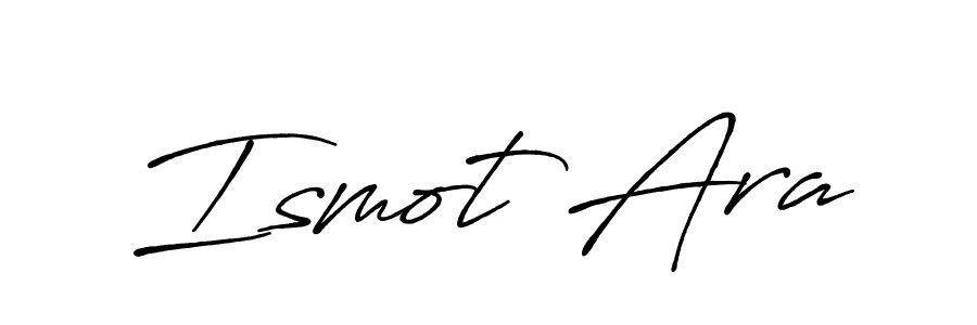 See photos of Ismot Ara official signature by Spectra . Check more albums & portfolios. Read reviews & check more about Antro_Vectra_Bolder font. Ismot Ara signature style 7 images and pictures png