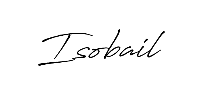 See photos of Isobail official signature by Spectra . Check more albums & portfolios. Read reviews & check more about Antro_Vectra_Bolder font. Isobail signature style 7 images and pictures png