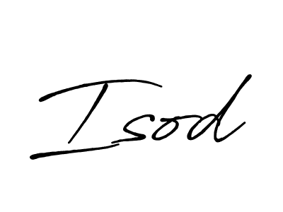 How to make Isod signature? Antro_Vectra_Bolder is a professional autograph style. Create handwritten signature for Isod name. Isod signature style 7 images and pictures png