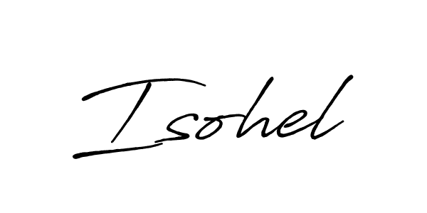 It looks lik you need a new signature style for name Isohel. Design unique handwritten (Antro_Vectra_Bolder) signature with our free signature maker in just a few clicks. Isohel signature style 7 images and pictures png