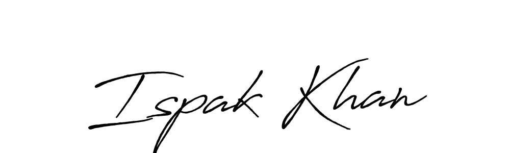 You should practise on your own different ways (Antro_Vectra_Bolder) to write your name (Ispak Khan) in signature. don't let someone else do it for you. Ispak Khan signature style 7 images and pictures png