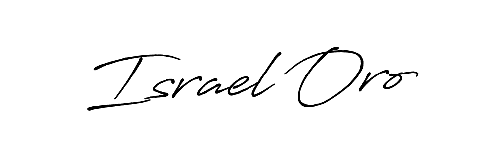 The best way (Antro_Vectra_Bolder) to make a short signature is to pick only two or three words in your name. The name Israel Oro include a total of six letters. For converting this name. Israel Oro signature style 7 images and pictures png