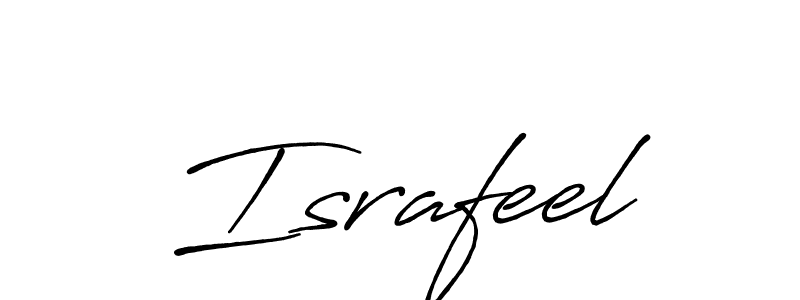 if you are searching for the best signature style for your name Israfeel. so please give up your signature search. here we have designed multiple signature styles  using Antro_Vectra_Bolder. Israfeel signature style 7 images and pictures png