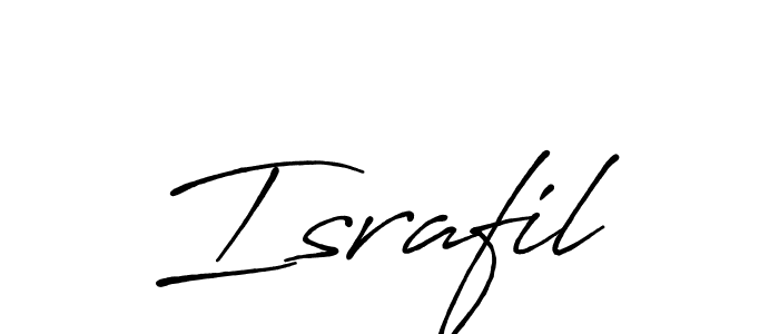 Antro_Vectra_Bolder is a professional signature style that is perfect for those who want to add a touch of class to their signature. It is also a great choice for those who want to make their signature more unique. Get Israfil name to fancy signature for free. Israfil signature style 7 images and pictures png