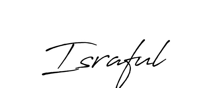 It looks lik you need a new signature style for name Israful. Design unique handwritten (Antro_Vectra_Bolder) signature with our free signature maker in just a few clicks. Israful signature style 7 images and pictures png