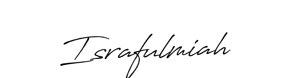 How to Draw Israfulmiah signature style? Antro_Vectra_Bolder is a latest design signature styles for name Israfulmiah. Israfulmiah signature style 7 images and pictures png