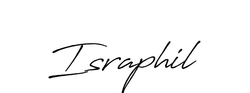 if you are searching for the best signature style for your name Israphil. so please give up your signature search. here we have designed multiple signature styles  using Antro_Vectra_Bolder. Israphil signature style 7 images and pictures png