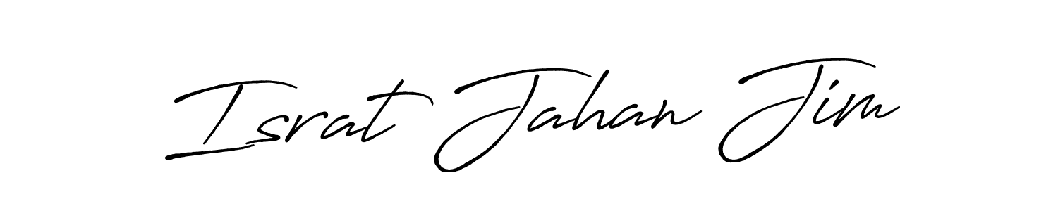 Make a beautiful signature design for name Israt Jahan Jim. Use this online signature maker to create a handwritten signature for free. Israt Jahan Jim signature style 7 images and pictures png