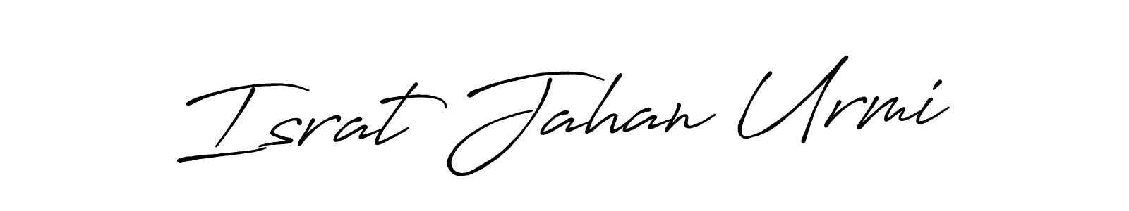 You can use this online signature creator to create a handwritten signature for the name Israt Jahan Urmi. This is the best online autograph maker. Israt Jahan Urmi signature style 7 images and pictures png