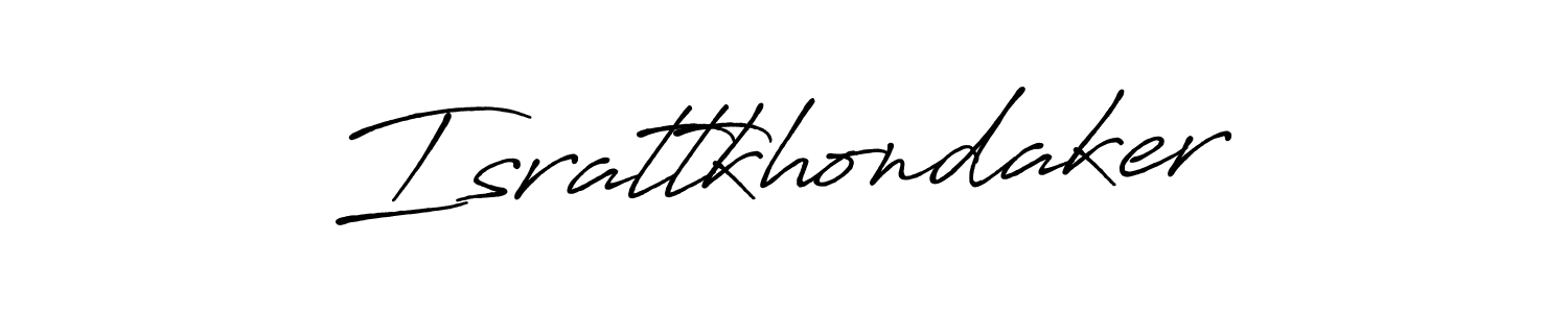 Make a short Israttkhondaker signature style. Manage your documents anywhere anytime using Antro_Vectra_Bolder. Create and add eSignatures, submit forms, share and send files easily. Israttkhondaker signature style 7 images and pictures png