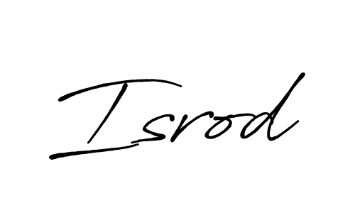 Once you've used our free online signature maker to create your best signature Antro_Vectra_Bolder style, it's time to enjoy all of the benefits that Isrod name signing documents. Isrod signature style 7 images and pictures png