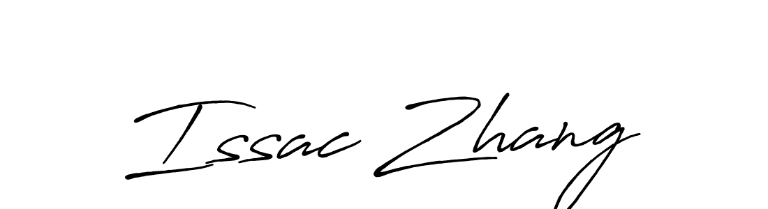 Design your own signature with our free online signature maker. With this signature software, you can create a handwritten (Antro_Vectra_Bolder) signature for name Issac Zhang. Issac Zhang signature style 7 images and pictures png