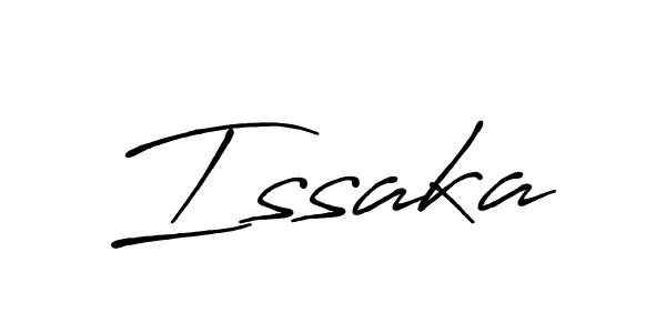 if you are searching for the best signature style for your name Issaka. so please give up your signature search. here we have designed multiple signature styles  using Antro_Vectra_Bolder. Issaka signature style 7 images and pictures png