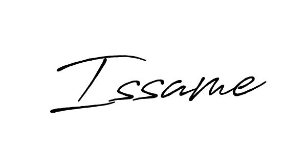 How to Draw Issame signature style? Antro_Vectra_Bolder is a latest design signature styles for name Issame. Issame signature style 7 images and pictures png