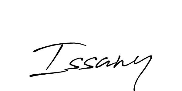 if you are searching for the best signature style for your name Issany. so please give up your signature search. here we have designed multiple signature styles  using Antro_Vectra_Bolder. Issany signature style 7 images and pictures png