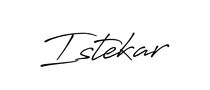 It looks lik you need a new signature style for name Istekar. Design unique handwritten (Antro_Vectra_Bolder) signature with our free signature maker in just a few clicks. Istekar signature style 7 images and pictures png
