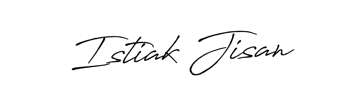 How to Draw Istiak Jisan signature style? Antro_Vectra_Bolder is a latest design signature styles for name Istiak Jisan. Istiak Jisan signature style 7 images and pictures png