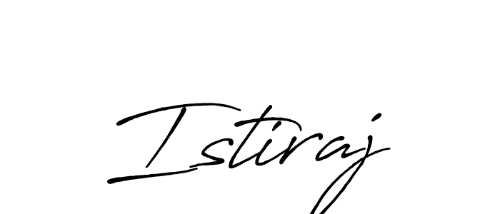 if you are searching for the best signature style for your name Istiraj. so please give up your signature search. here we have designed multiple signature styles  using Antro_Vectra_Bolder. Istiraj signature style 7 images and pictures png