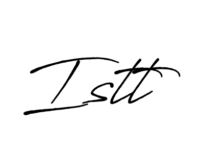 Istt stylish signature style. Best Handwritten Sign (Antro_Vectra_Bolder) for my name. Handwritten Signature Collection Ideas for my name Istt. Istt signature style 7 images and pictures png