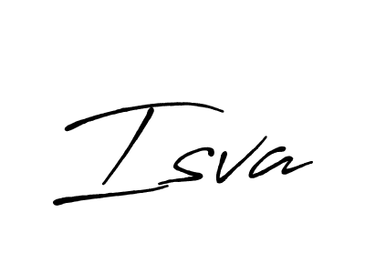 It looks lik you need a new signature style for name Isva. Design unique handwritten (Antro_Vectra_Bolder) signature with our free signature maker in just a few clicks. Isva signature style 7 images and pictures png