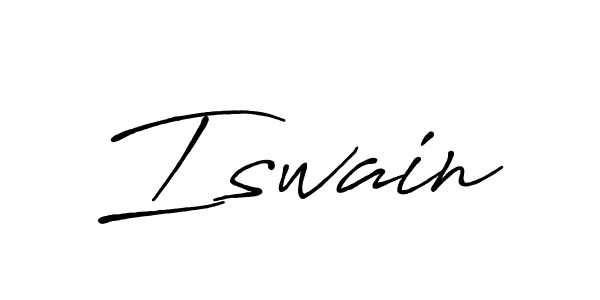 Once you've used our free online signature maker to create your best signature Antro_Vectra_Bolder style, it's time to enjoy all of the benefits that Iswain name signing documents. Iswain signature style 7 images and pictures png