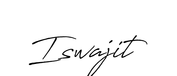 Once you've used our free online signature maker to create your best signature Antro_Vectra_Bolder style, it's time to enjoy all of the benefits that Iswajit name signing documents. Iswajit signature style 7 images and pictures png