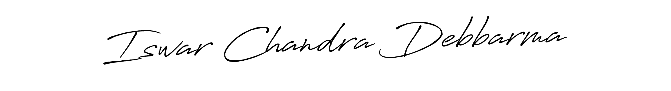 Similarly Antro_Vectra_Bolder is the best handwritten signature design. Signature creator online .You can use it as an online autograph creator for name Iswar Chandra Debbarma. Iswar Chandra Debbarma signature style 7 images and pictures png