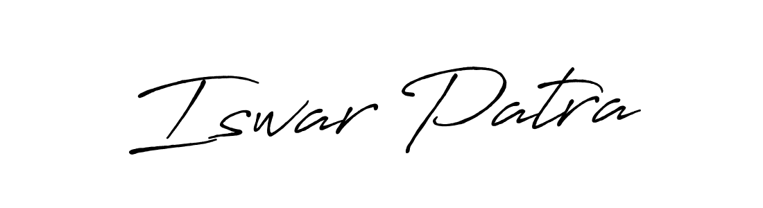 Iswar Patra stylish signature style. Best Handwritten Sign (Antro_Vectra_Bolder) for my name. Handwritten Signature Collection Ideas for my name Iswar Patra. Iswar Patra signature style 7 images and pictures png