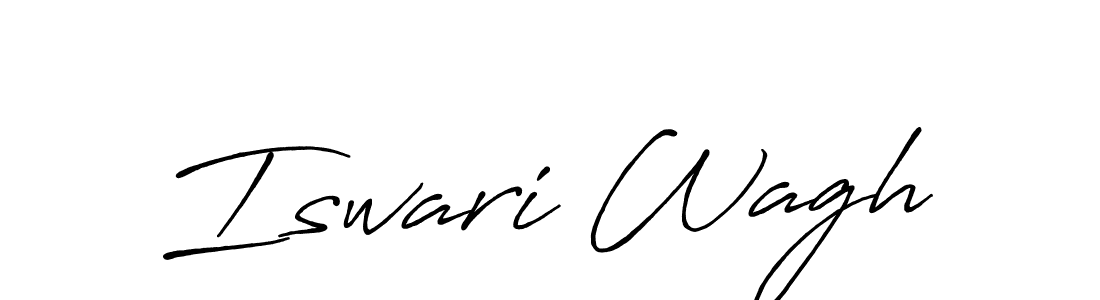 Once you've used our free online signature maker to create your best signature Antro_Vectra_Bolder style, it's time to enjoy all of the benefits that Iswari Wagh name signing documents. Iswari Wagh signature style 7 images and pictures png