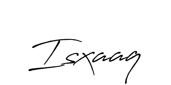 Design your own signature with our free online signature maker. With this signature software, you can create a handwritten (Antro_Vectra_Bolder) signature for name Isxaaq. Isxaaq signature style 7 images and pictures png