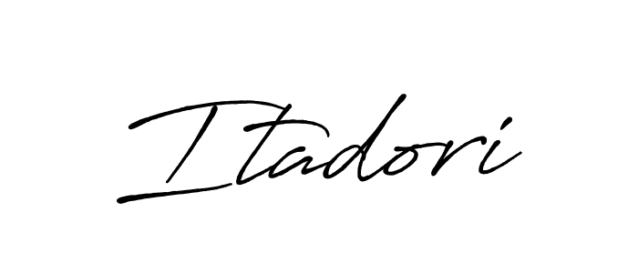 Also we have Itadori name is the best signature style. Create professional handwritten signature collection using Antro_Vectra_Bolder autograph style. Itadori signature style 7 images and pictures png