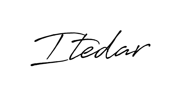Also You can easily find your signature by using the search form. We will create Itedar name handwritten signature images for you free of cost using Antro_Vectra_Bolder sign style. Itedar signature style 7 images and pictures png