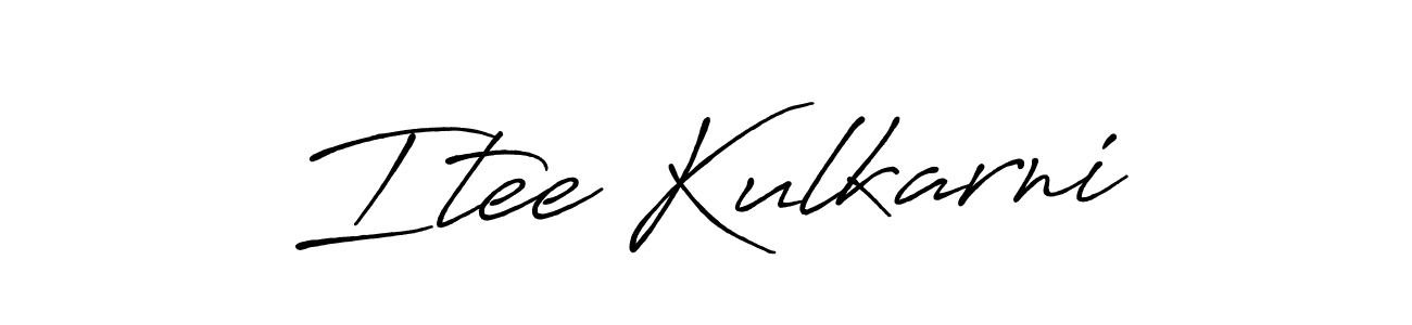 Here are the top 10 professional signature styles for the name Itee Kulkarni. These are the best autograph styles you can use for your name. Itee Kulkarni signature style 7 images and pictures png