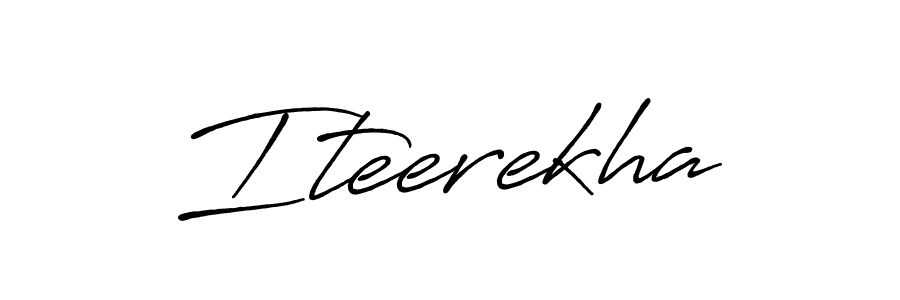 Also You can easily find your signature by using the search form. We will create Iteerekha name handwritten signature images for you free of cost using Antro_Vectra_Bolder sign style. Iteerekha signature style 7 images and pictures png