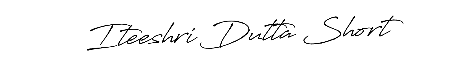 Also You can easily find your signature by using the search form. We will create Iteeshri Dutta Short name handwritten signature images for you free of cost using Antro_Vectra_Bolder sign style. Iteeshri Dutta Short signature style 7 images and pictures png
