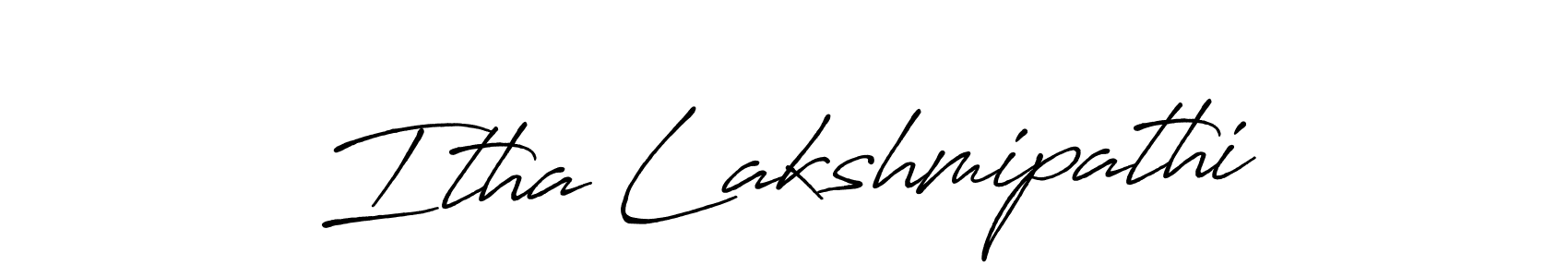 Best and Professional Signature Style for Itha Lakshmipathi. Antro_Vectra_Bolder Best Signature Style Collection. Itha Lakshmipathi signature style 7 images and pictures png