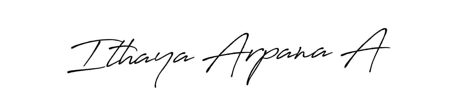 This is the best signature style for the Ithaya Arpana A name. Also you like these signature font (Antro_Vectra_Bolder). Mix name signature. Ithaya Arpana A signature style 7 images and pictures png