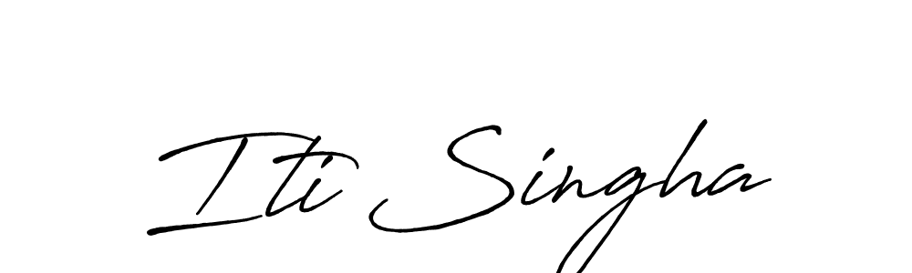 You can use this online signature creator to create a handwritten signature for the name Iti Singha. This is the best online autograph maker. Iti Singha signature style 7 images and pictures png