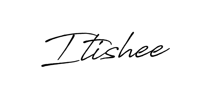 How to make Itishee signature? Antro_Vectra_Bolder is a professional autograph style. Create handwritten signature for Itishee name. Itishee signature style 7 images and pictures png