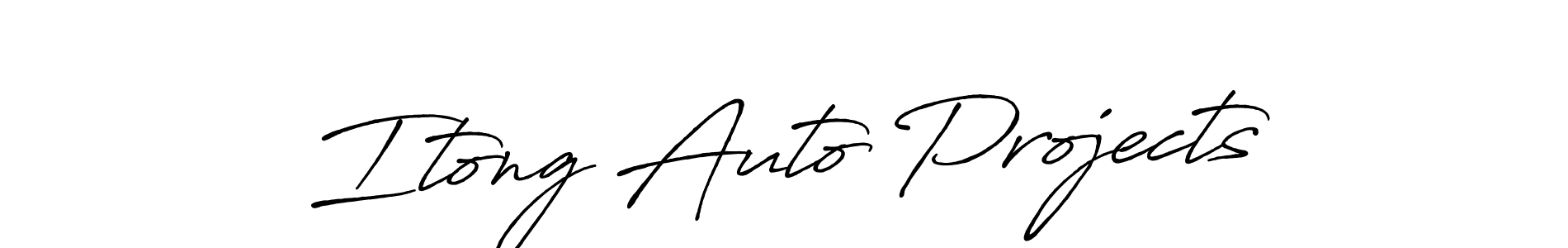 Make a short Itong Auto Projects signature style. Manage your documents anywhere anytime using Antro_Vectra_Bolder. Create and add eSignatures, submit forms, share and send files easily. Itong Auto Projects signature style 7 images and pictures png