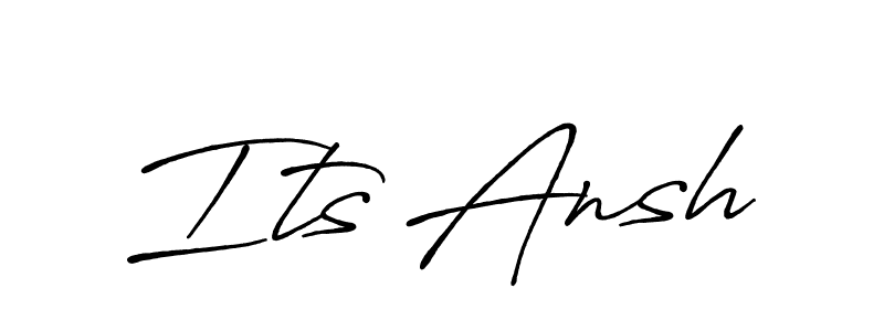 You should practise on your own different ways (Antro_Vectra_Bolder) to write your name (Its Ansh) in signature. don't let someone else do it for you. Its Ansh signature style 7 images and pictures png