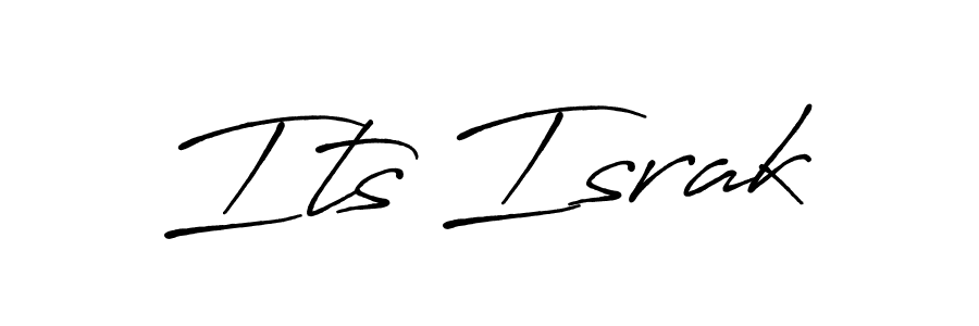 Its Israk stylish signature style. Best Handwritten Sign (Antro_Vectra_Bolder) for my name. Handwritten Signature Collection Ideas for my name Its Israk. Its Israk signature style 7 images and pictures png