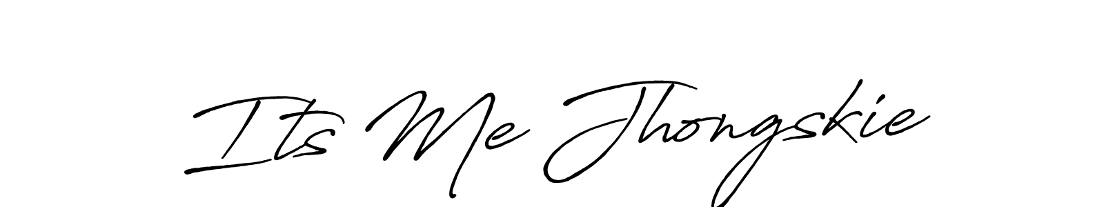 How to Draw Its Me Jhongskie signature style? Antro_Vectra_Bolder is a latest design signature styles for name Its Me Jhongskie. Its Me Jhongskie signature style 7 images and pictures png