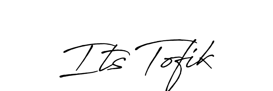 Also we have Its Tofik name is the best signature style. Create professional handwritten signature collection using Antro_Vectra_Bolder autograph style. Its Tofik signature style 7 images and pictures png