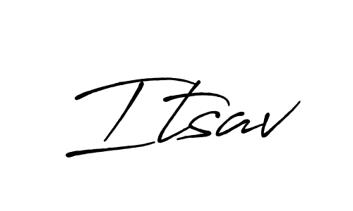 Once you've used our free online signature maker to create your best signature Antro_Vectra_Bolder style, it's time to enjoy all of the benefits that Itsav name signing documents. Itsav signature style 7 images and pictures png