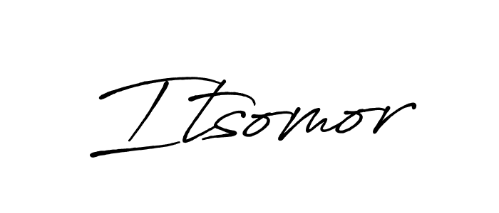if you are searching for the best signature style for your name Itsomor. so please give up your signature search. here we have designed multiple signature styles  using Antro_Vectra_Bolder. Itsomor signature style 7 images and pictures png