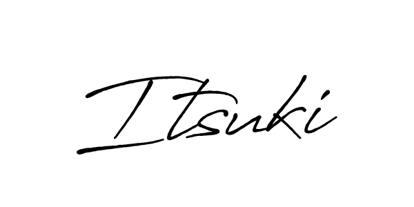 Make a beautiful signature design for name Itsuki. With this signature (Antro_Vectra_Bolder) style, you can create a handwritten signature for free. Itsuki signature style 7 images and pictures png